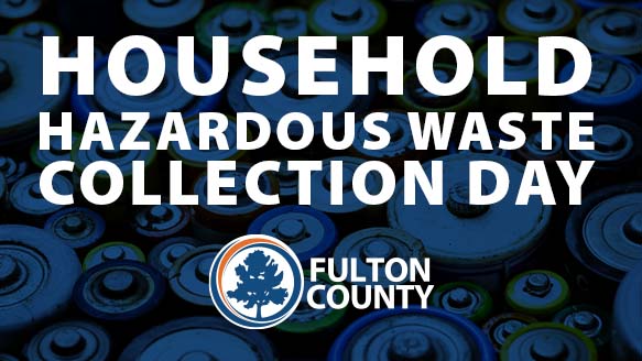 Flyer titled "Household Hazardous Waste Collection Day"