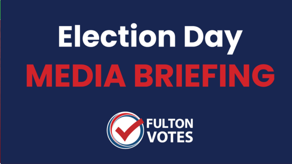 Election Day Briefing Flyer