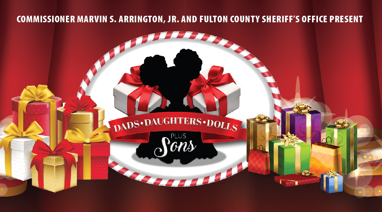 an image about Dads, Daughters & Dolls Plus Sons Drive