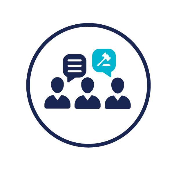 icon representing District Attorney complaint room