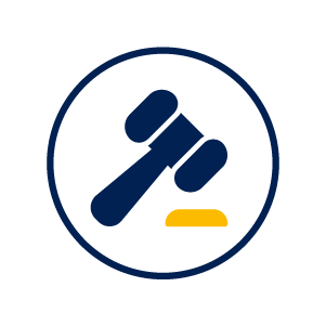 icon representing small claims court