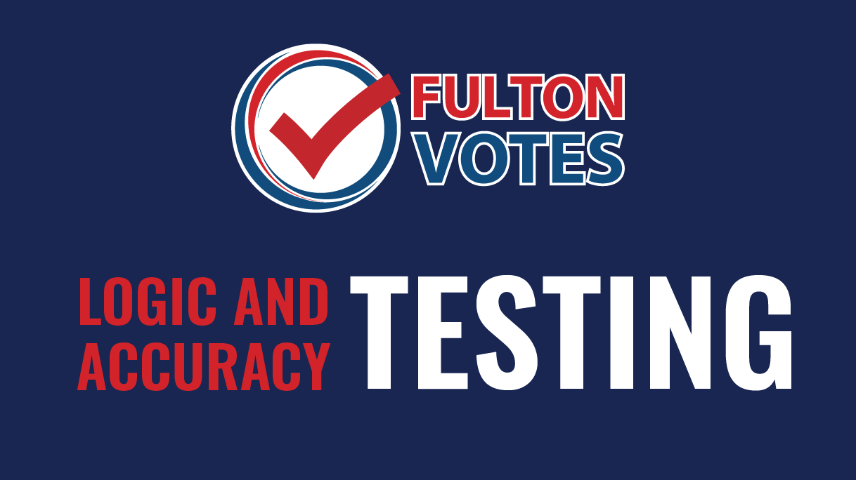 A photo about logic and accuracy testing